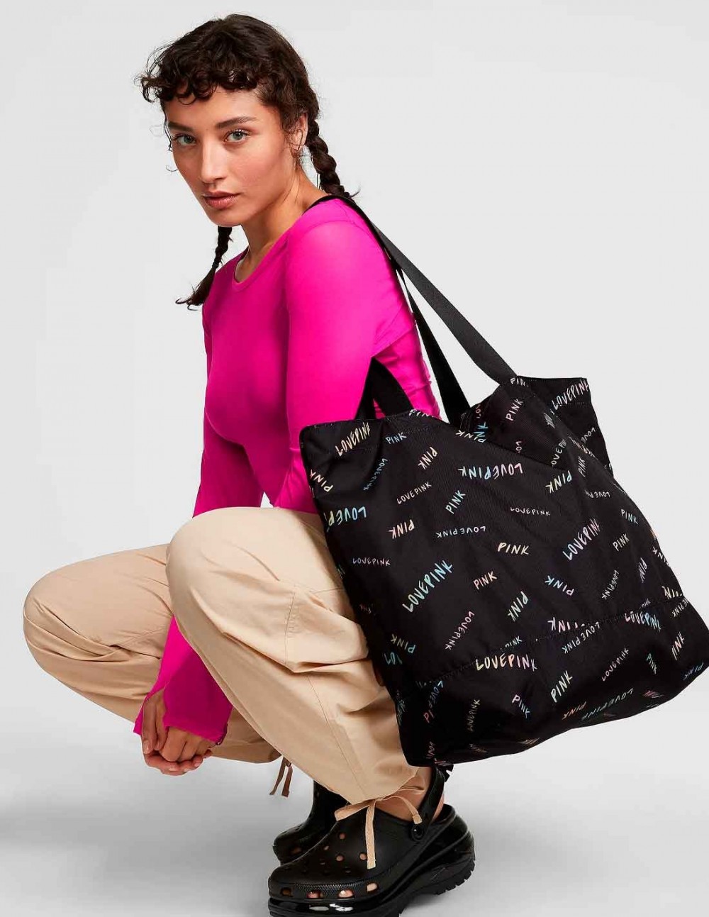 Bolso Pink grande de fin de... 2