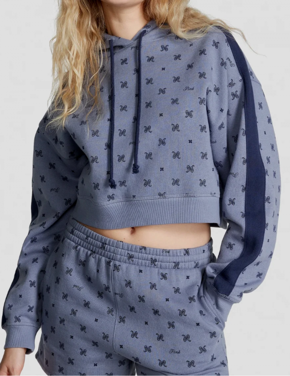 Poleron Pink Azul... 2