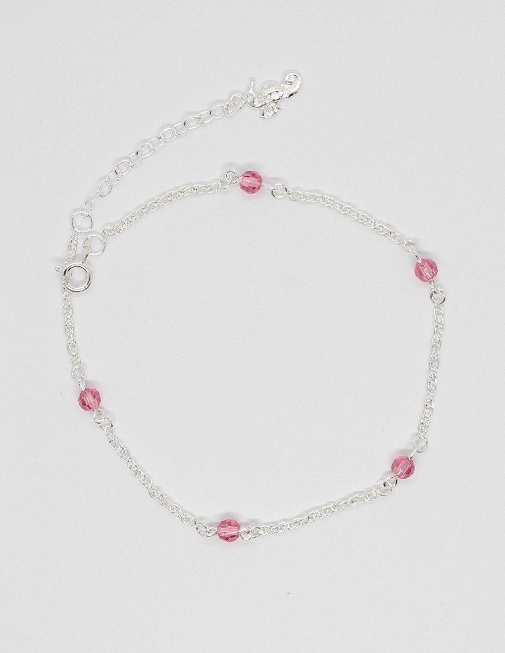 Pulsera de Plata Ariel Rosada