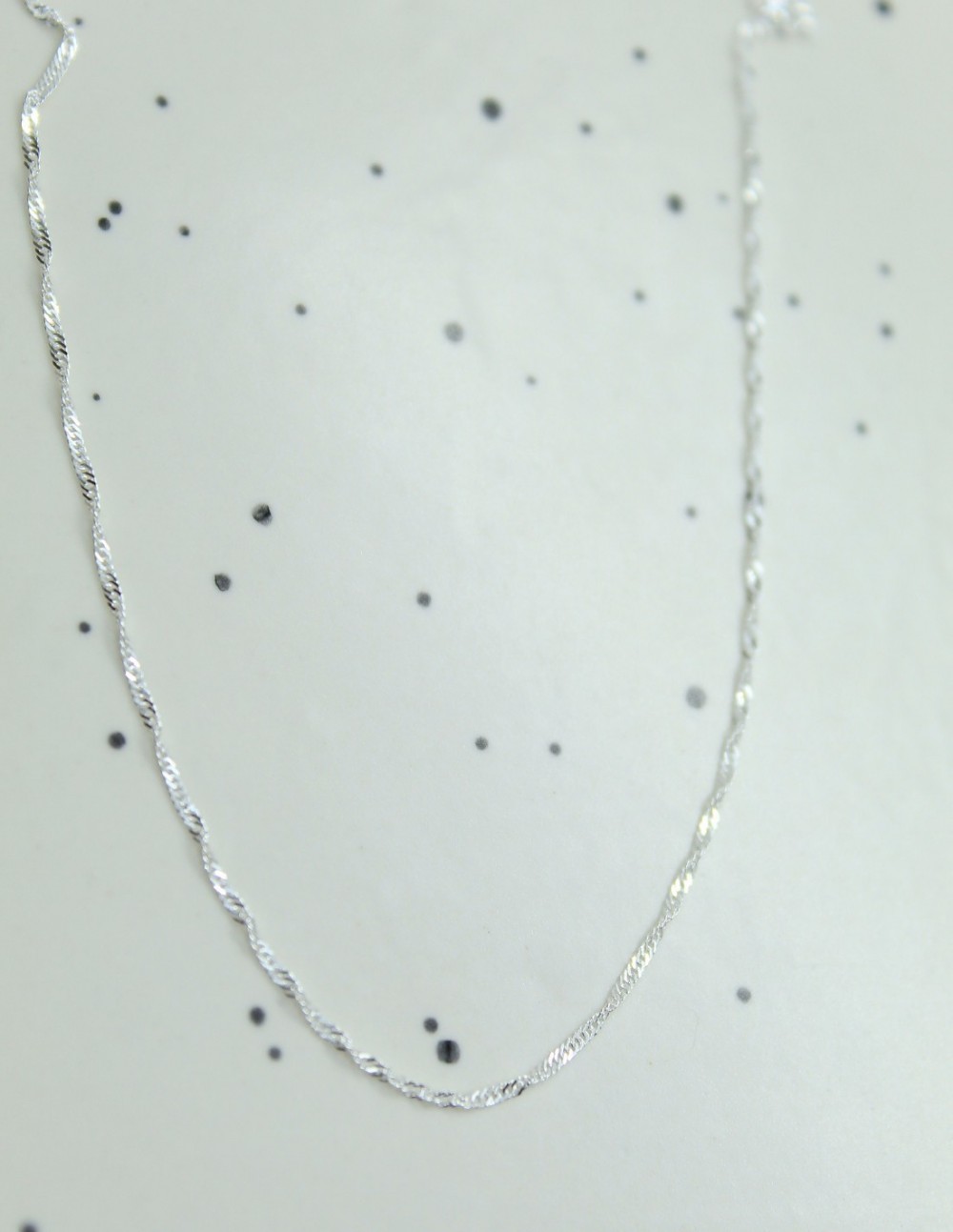 Cadena de plata Cleo 42cm 2