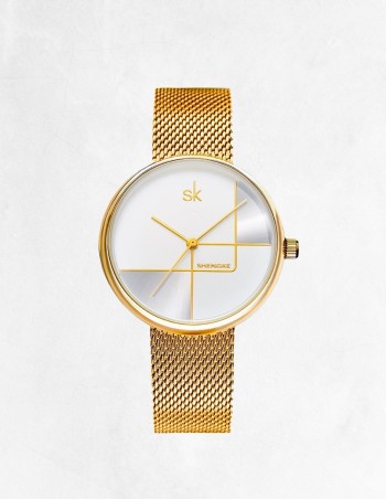 Reloj de mujer SK Blanco Gold